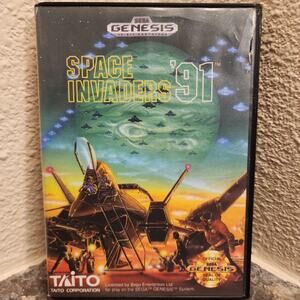 Game - Space Invaders '91 (CIB) - Genesis - Sega - Taito